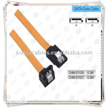 7pin sata male to male cable for hard drive disk clip